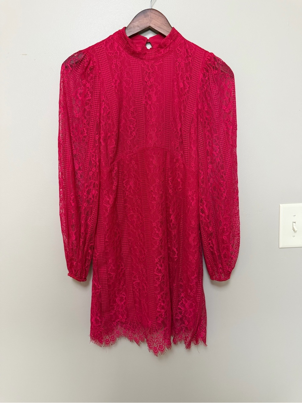 Anthropologie Lace Mini Dress